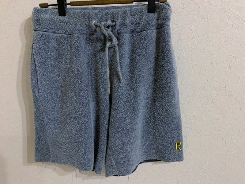 RHC Ron Herman powder puffy shortsショートパンツ Rロゴ刺繍　Sサイズ