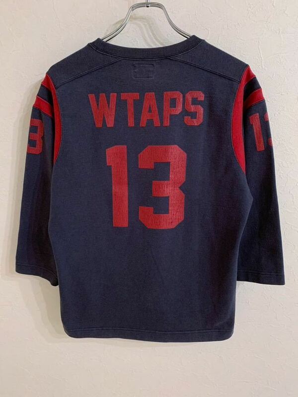 WTAPS ダブルタップス　スウェット　フットボールシャツ　ナンバーリング　Mサイズ