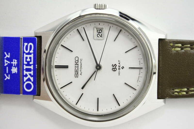 ☆☆☆当時最高級品　1973年製　SEIKO　グランドセイコー ハイビート 5645-7011　自動巻紳士腕時計　OH済　極美品