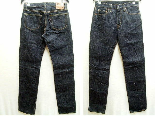 ◇即決[W33]ほぼ未使用品 サムライジーンズ S710BK17oz ブラック ビンテージ復刻 SAMURAI JEANS デニム パンツ■4201