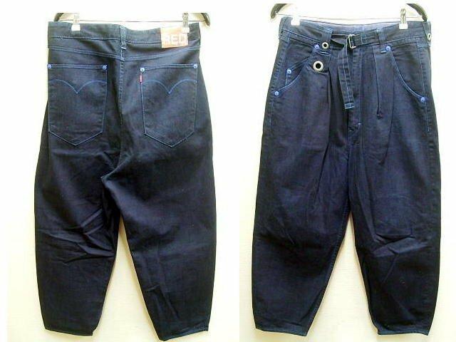 ◇即決[W32]Levi's RED 日本製 03103-0001 バルーン サルエルデニム スリム ストレッチ パンツ■4483