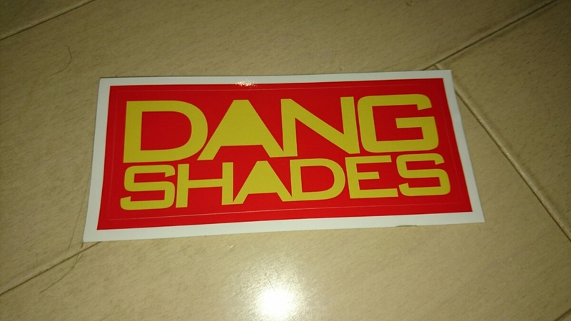 DANG SHADES 非売品 ステッカー激レア 