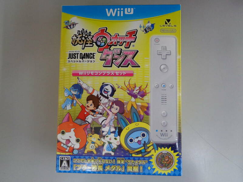 新品・未開封品 WiiU 妖怪ウォッチダンス JUST DANCE（R） スペシャルバージョン Wiiリモコンプラスセット 即決