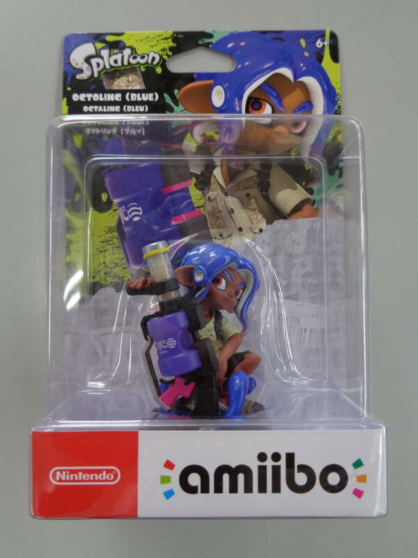 新品 即決 即納 amiibo オクトリング (ブルー) スプラトゥーンシリーズ