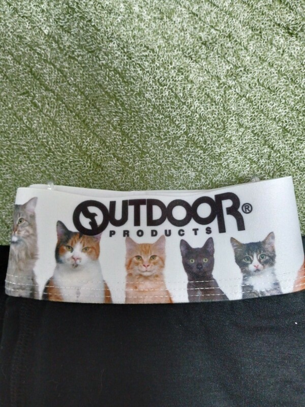 新品未使用　OUTDOOR PRODUCTS　アウトドアプロダクツ　ロング丈　ボクサーブリーフ　Lサイズ 　猫　キャットプレゼント　贈答などに最適