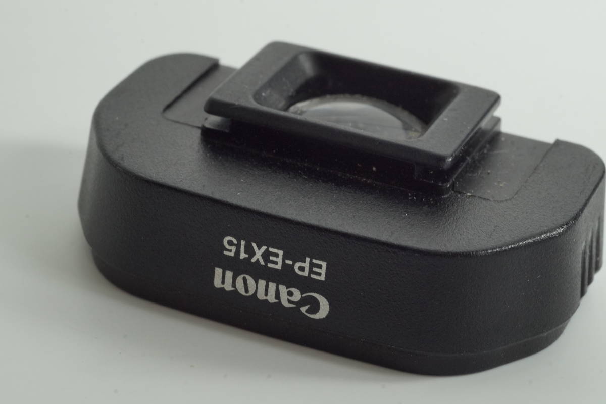 CAP-02郡『とてもキレイ』 Canon EP-EX15 キヤノン キャノン アイピースエクステンダー