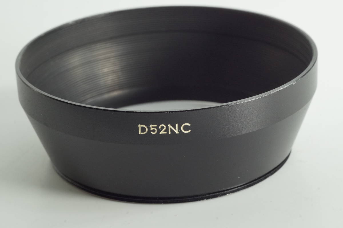 076『キレイ』希少品 Minolta D52NC 52mm スクリュー レンズシェードレンズフード
