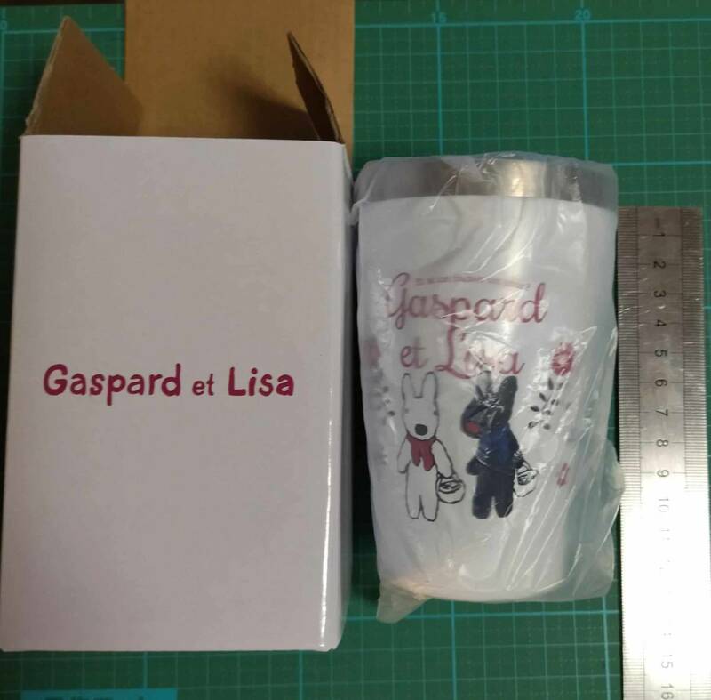 正規品 ダイソー 限定 リサとガスパール 真空 ステンレス タンブラー 新品 リサガス カップ CUP Daiso Gaspard et Lisa stainless tumbler