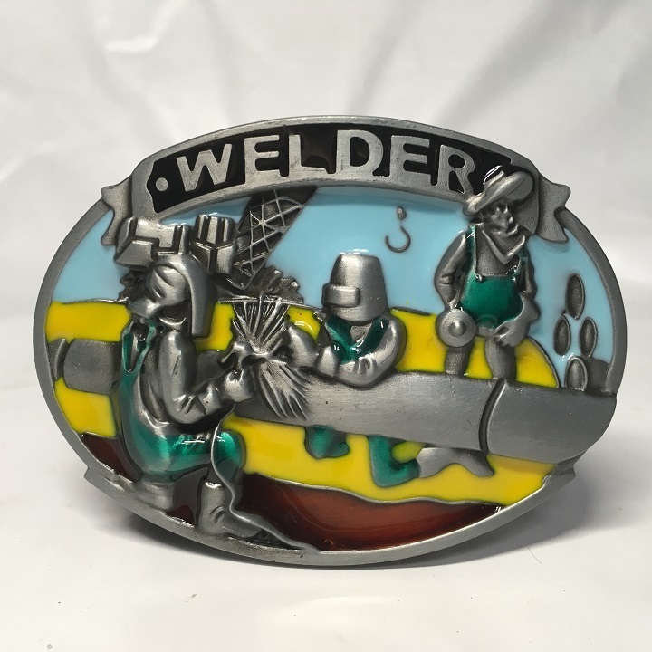 溶接工 工員 WELDER バックル 単品 ベルト 972