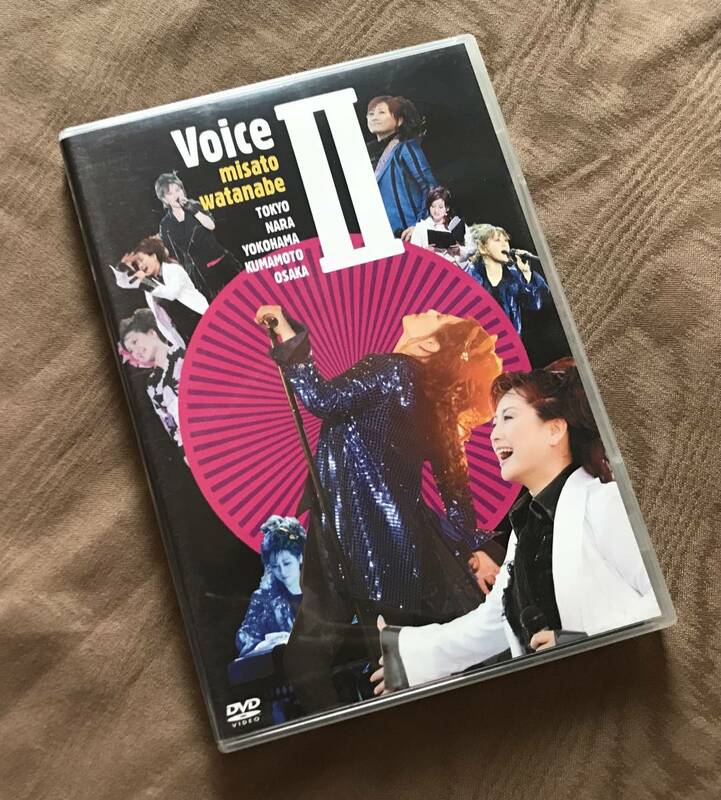 即決　DVD　渡辺美里 「 VoiceⅡ 」日本国内正規盤　検索： 2 EP LP CD コンサート ライブ PV すき My Revolution