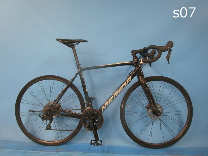 ☆大阪西淀☆ MERIDA SCULTURA 400 DISC アルミ ロードバイク SHIMANO 105 STIレバー 700Ｃ 2×11 メリダ スクルトゥーラ 中古 自転車 s07