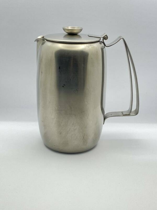 OLD HALL オールドホール CONNAUGHT 2 Pt. Coffee Pot コノート ステンレス 2パイントコーヒーポット 年1959-84 (regd. 879702) *L522