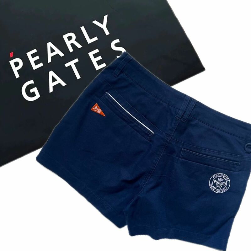 【送料無料】PEARLY GATES パーリーゲイツ　ハーフパンツ　レディース　ズボン　1 M ショートパンツ　ズボン　ゴルフパンツ　GOLF