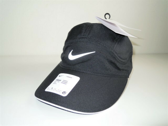 値下げ♪1点もの〓NIKE〓ナイキ〓DRY-FIT★テイルウィンドキャップ黒〓57-59㎝〓ショップ購入品〓新品タグ付