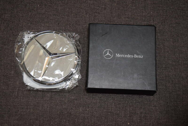 メルセデスベンツ ミラー ノベルティ スリーポインテッドスター 手鏡　平面鏡　凹面鏡　亜鉛合金　鏡　Mercedes-Benz　94VB
