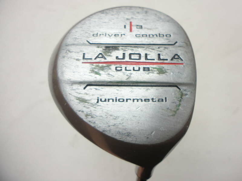 ★即決！★LA JOLLA CLUB★ジュニア右打ち用ドライバー/1.3番ウッド★LA JOLLA CLUB juniormetal★SUPER FLEX★