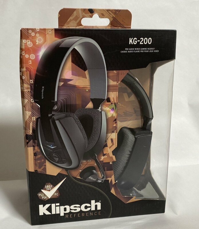 未開封品 クリプシュ Klipsch KG-200 Pro Audio有線ゲーミングヘッドセット