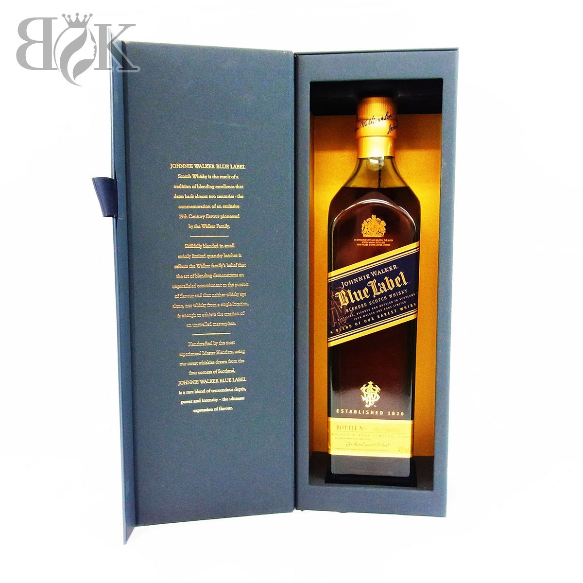 ジョニーウォーカー ブルーレーベル ブルーラベル スコッチウィスキー 750ml 40％ 洋酒 古酒 未開栓 JOHNNIE WALKER 箱付 ■
