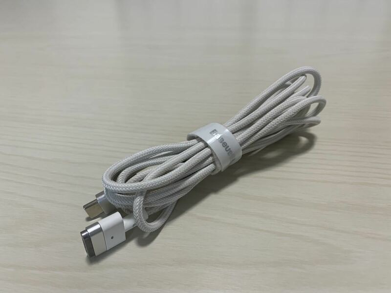 MacBook Air Pro兼用 baseus USB-C Magsafe2 変換・充電ケーブル 