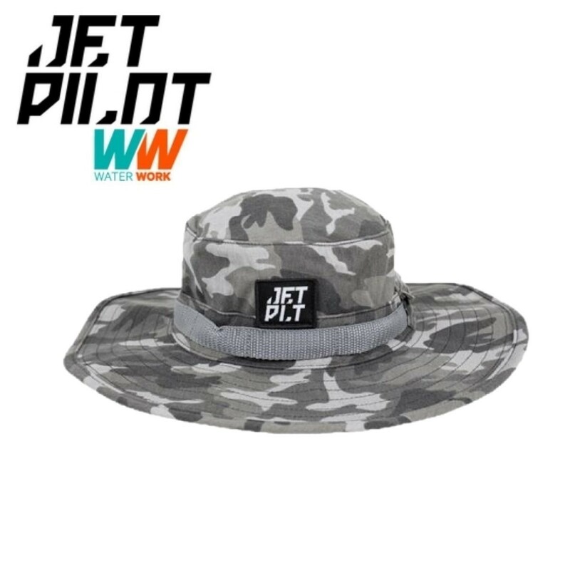ジェットパイロット JETPILOT セール 20%オフ ハイカー ワイド ブリム ハット S21806 カモ 帽子