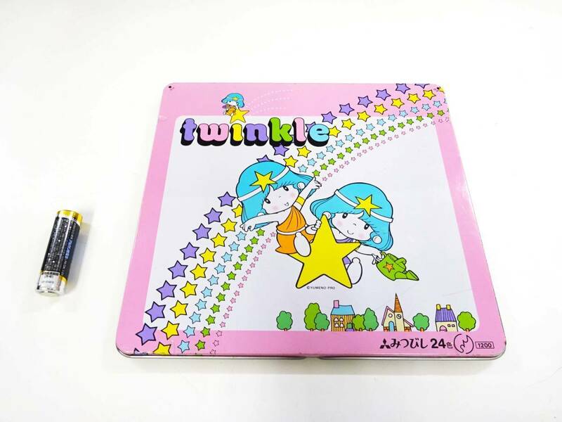 ◆(NA) 星座のティンクルちゃん 三菱 色鉛筆 夢野凡天 twinkle 昭和レトロポップ 筆記用具 えんぴつ 80年代ファンシー雑貨 レトロポップ