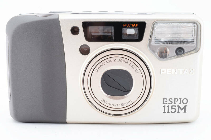 [並品] Pentax ESPIO 115 M Film Compact ペンタックス エスピオ フィルム コンパクト カメラ オートフォーカス 動作確認済み