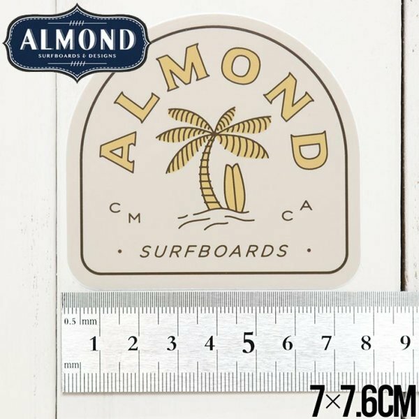 【送料無料】ALMOND SURF アーモンドサーフ STICKER ステッカー #3