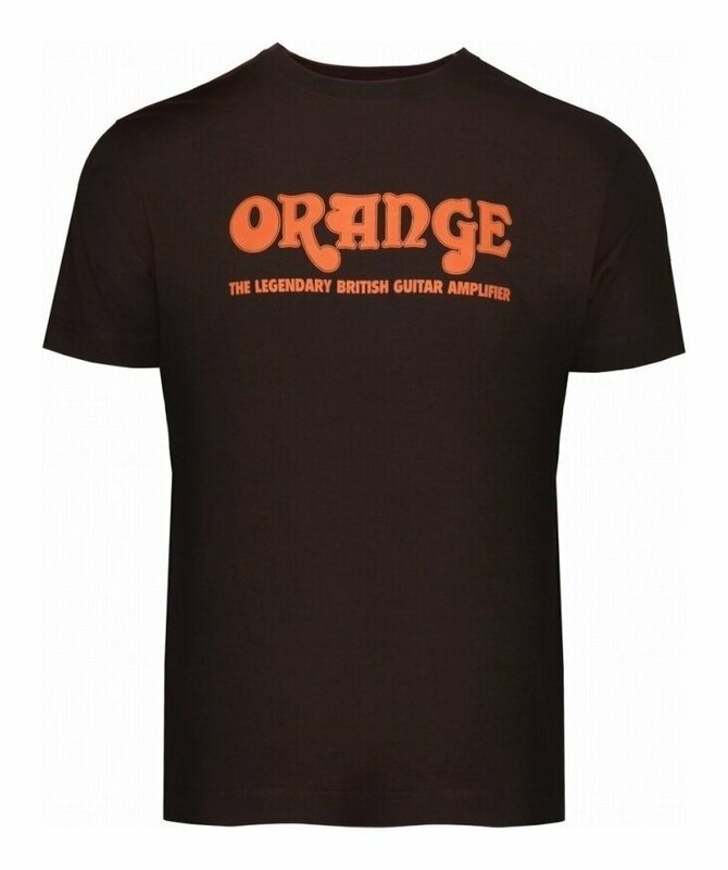 即決◆新品◆送料無料ORANGE Classic T-Shirt Brown [Lサイズ] Tシャツ ブラウン / オレンジロゴ/メール便