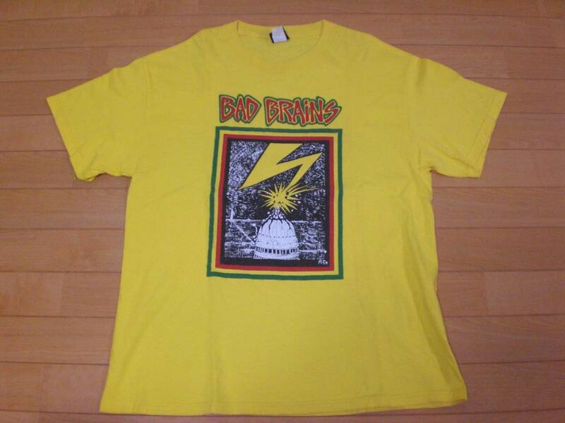 当時物 ビンテージ BAD BRAINS Tシャツ バッドブレインズ MINOR THREAT WARZONE BLACKFLAG GORILLA BISCUITS MADBALL NYHC BEASTIE BOYS 3