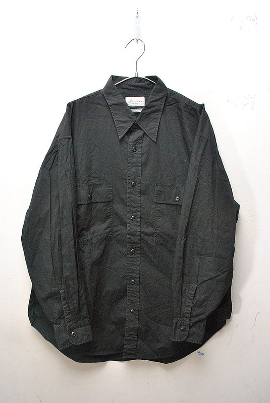 marvine pontiak shirt makers Work SH マービンポンティアックシャツメーカーズ/ワークシャツ/ブラック/F