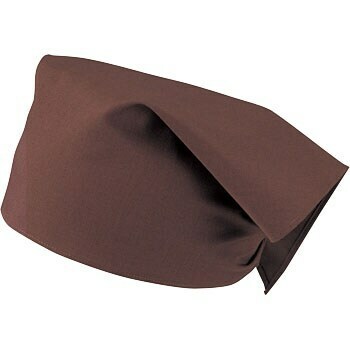 業務用　三角巾　シーベック　XEBEC25705　藍着　茶色　5枚セット　フリーサイズ　未使用保管品　