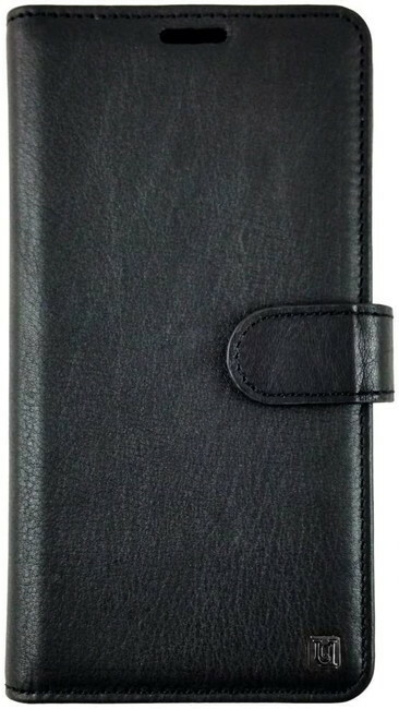 iPhoneXs iPhoneX ケース（5.8インチ）本革 手帳型 ケース ブラック Genuine Leather スライド式 カードポケット スタンド機能付き