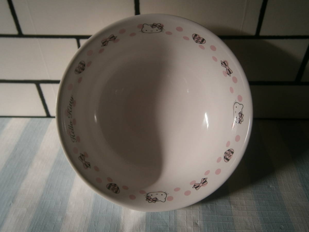 ●●●●キティ●ラーメン鉢●どんぶり●食器●2005●サンリオ●●●●●