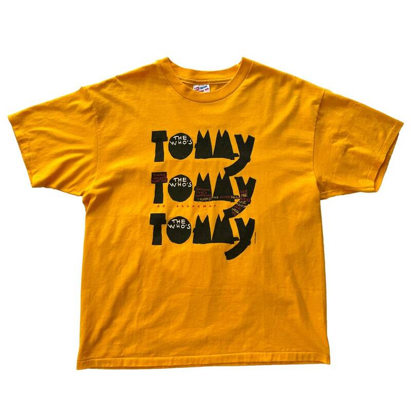 【Vintage】The Who Tシャツ TOMMY ザ・フー THE WHO’S TOMMY ロック・オペラ MADE IN USA