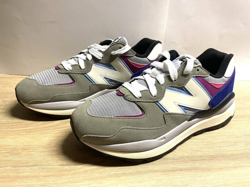 未使用 25cm D ニューバランス M5740DD1 グレー new balance