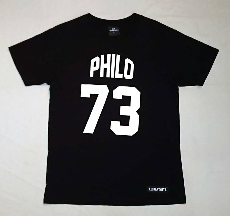 LES(ART)ISTS レスアーティスト Tシャツ S 黒 PHILO 73