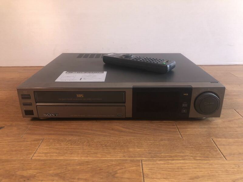 SONY ソニー VHSデッキ　SLV-M30 リモコン付き