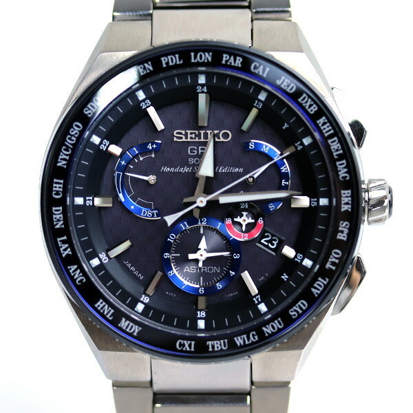 SEIKO セイコー アストロン 腕時計 ソーラー SBXB133 エグゼクティブライン ホンダジェット スペシャル 2000本限定モデル メンズ 中古