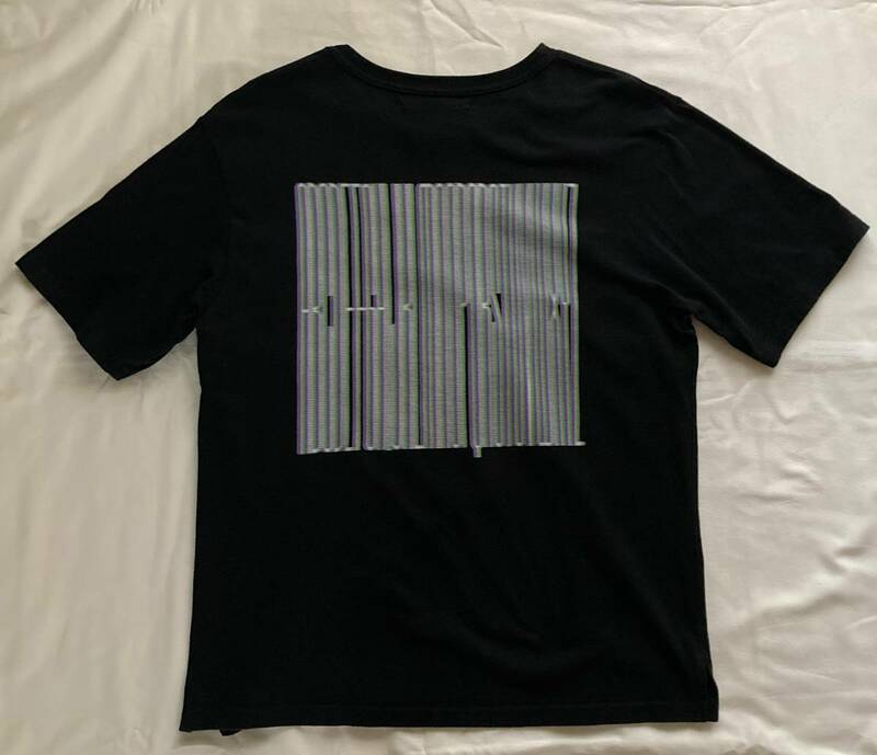 CYDERHOUSE バックプリント Tシャツ M/サイダーハウス/アルファベットグラフィック A~Z/カットソー/黒 ブラック/ユニセックス