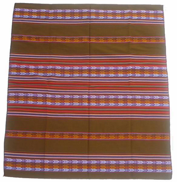 ペルー 民族織物 MA-T15 フォルクローレ衣装 アンデス マンタ インカ柄 伝統織物 クスコ フォルクローレ音楽 民族衣装 フォルクローレ音楽