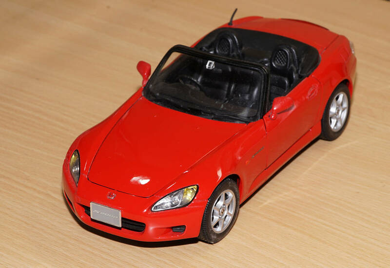 マイスト Maisto 1/18 ホンダ S2000 HONDA 赤 レッド 箱なし 現状品 送料無料