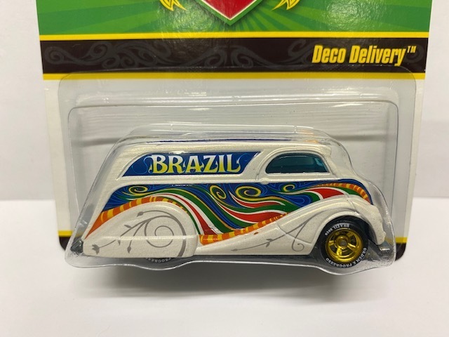 レア 限定3000 【 DECO DELIVERY 】BRAZIL 2010 COLLECTORS EVENT REAL RIDERS デコデリバリー ブラジル HOT WHEELS ホットウィール 管理C2