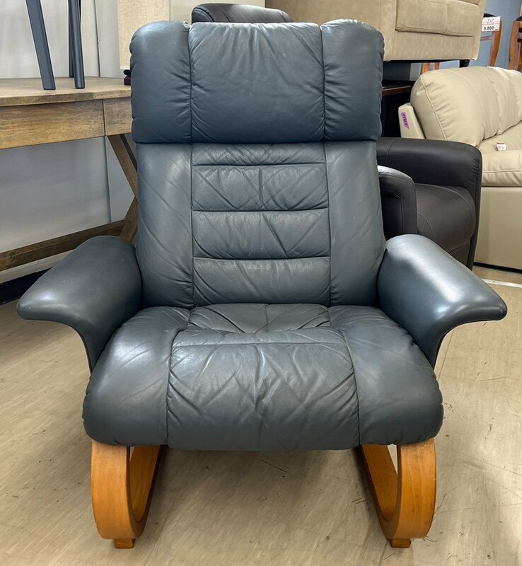 R2300　fujiFURNITURE　リクライニングチェア　W850×D700×H960mm　中古　家具　ソファー　インテリア　リサイクルR　宇都宮　現品確認可