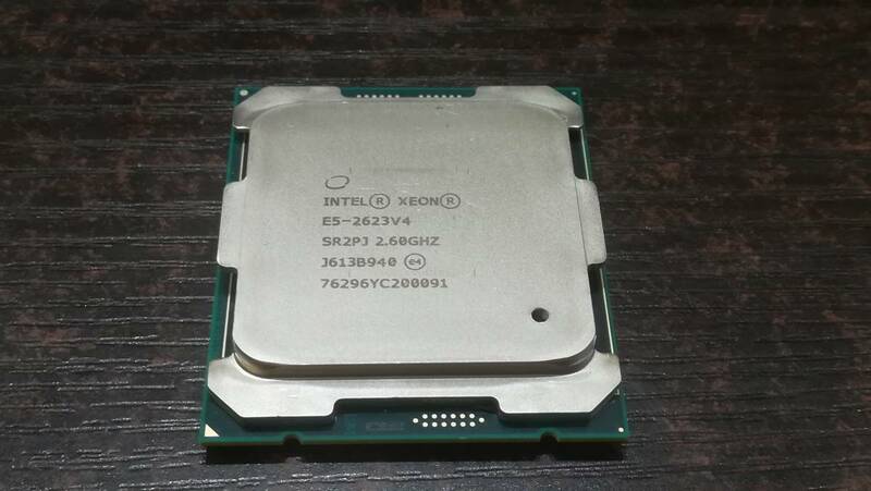 【動作品♪】Intel インテル Xeon E5-2623 v4 SR2PJ 2.60GHz LGA2011 4コア/仮想8コア CPU