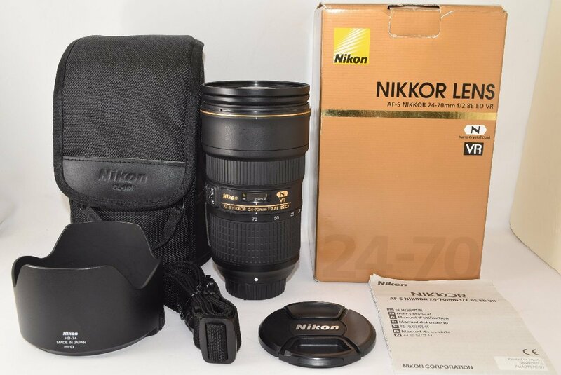 ★美品★ Nikon ニコン AF-S NIKKOR 24-70mm F2.8E ED VR N 2308054