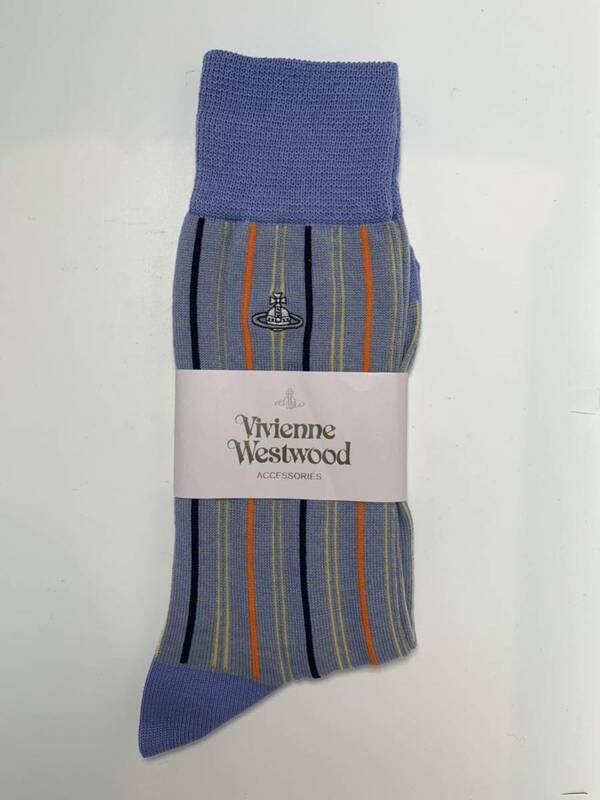 vivienne westwood ヴィヴィアンウエストウッド　 メンズソックス　 靴下　ヴィヴィアン・ウエストウッド ストライプ 新品未使用品