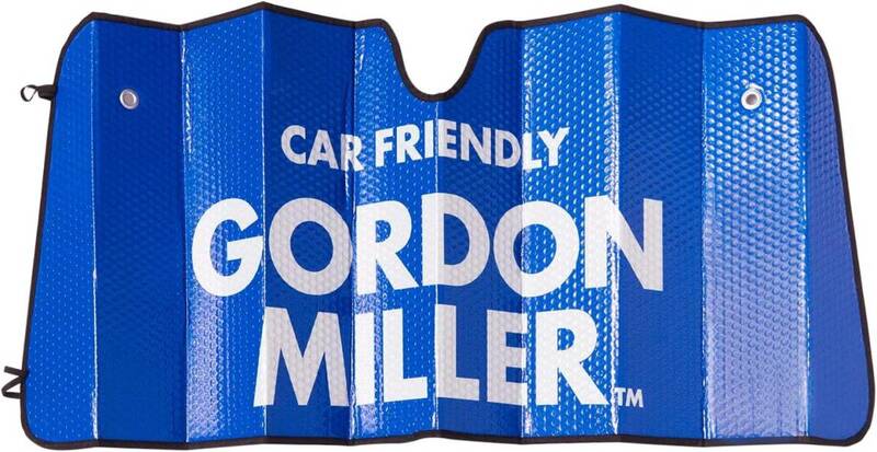 GORDON MILLER サンシェード ジュニアサイズ フロント 車 カー用品 日よけ W1300×H550 ブルー BL 15