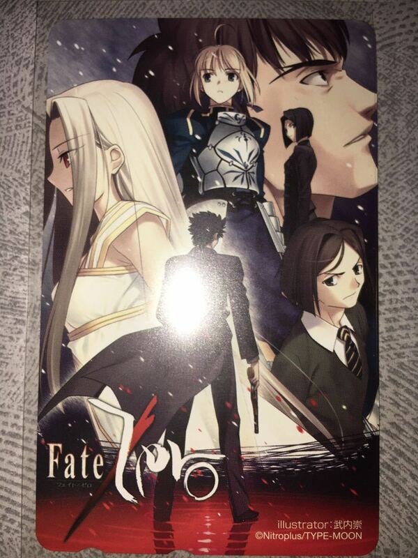 Fate Zero Fate/Zero フェイトゼロ テレホンカード テレカ 未使用 TYPE-MOON FGO