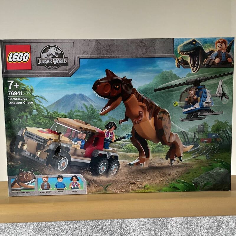 LEGO 76941 ジュラシック・ワールド カルノタウルスの大追跡 レゴ 未開封
