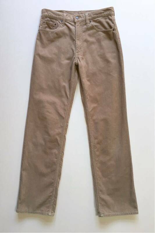 【日本製】美品　Levi’s 515 -15 W30 77cm Corduroy Pants リーバイス コーデュロイ パンツ / 519